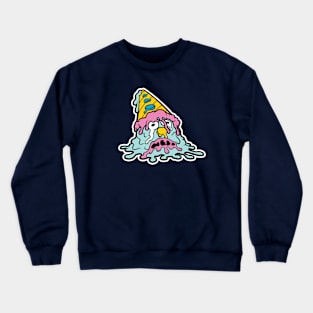 Ice cream clown down Crewneck Sweatshirt